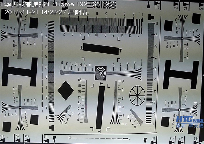 智慧高速解决方案 MYBALL迈博网络摄像机清晰度测试图